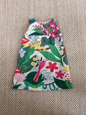 Mini Boden Jungle Print Shift Dress